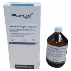 AcrylX Xthetic HIGH IMPACT  Heat Cure LIQUID ONLY 500ml